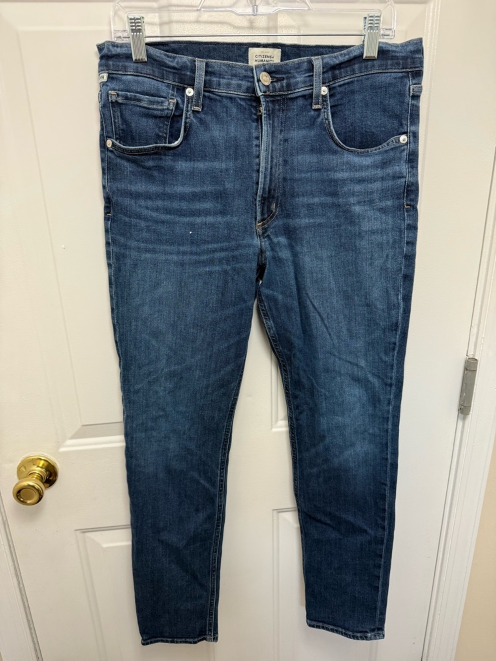 Citizens Of Humanity Sloane Skinny Leg Dark Wash Jeans Size 31x28